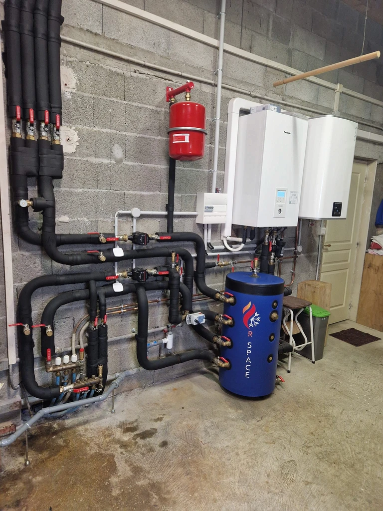 Réalisation R-SPACE : installation climatisation et pompe à chaleur en Isère — chantier 3