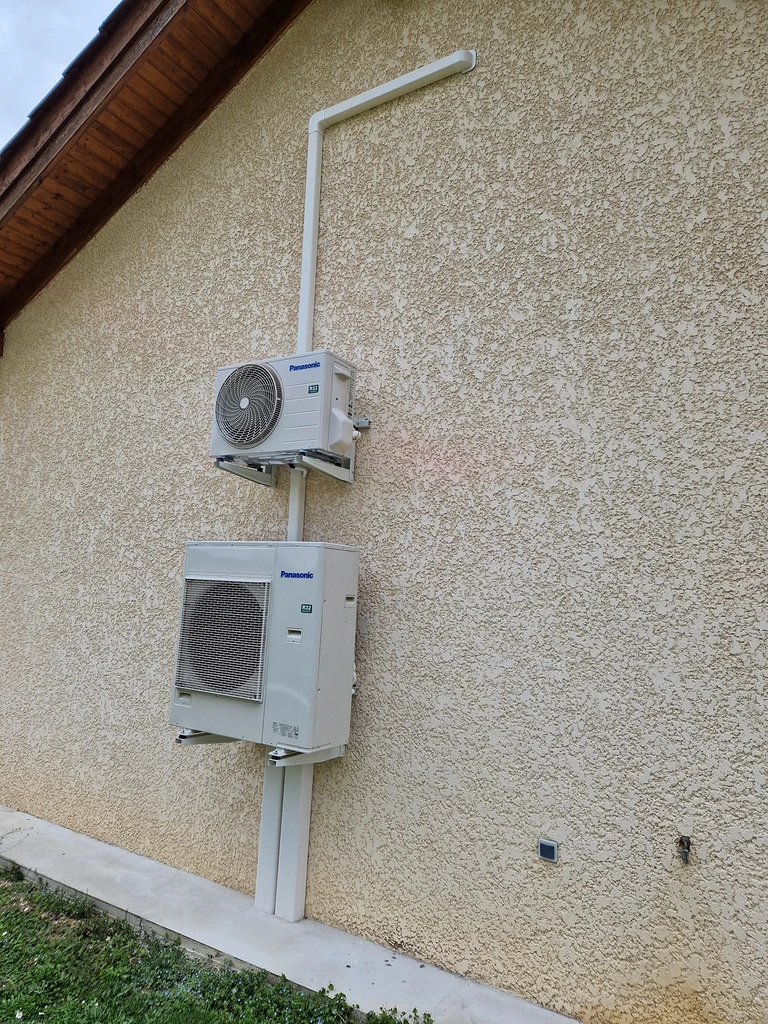 Réalisation R-SPACE : installation climatisation et pompe à chaleur en Isère — chantier 7